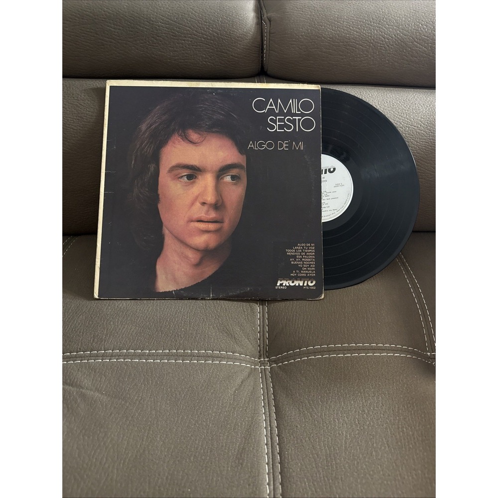 Camilo Sesto Algo De Mi LP Vinyl 1972 Pronto